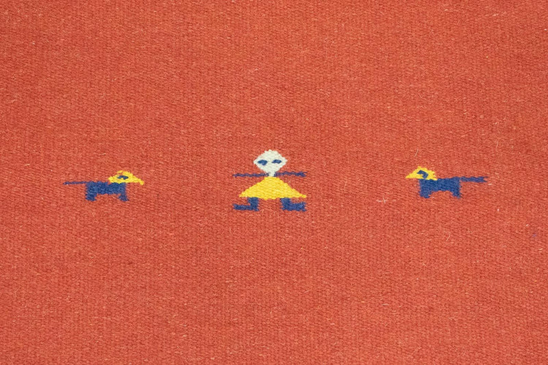 Tappeto Kelim - Tendenza - 180 x 120 cm - rosso