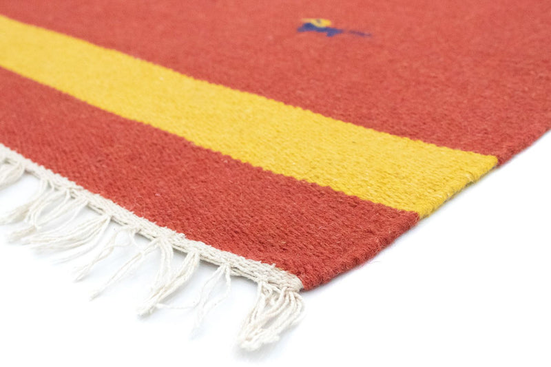 Tappeto Kelim - Tendenza - 180 x 120 cm - rosso