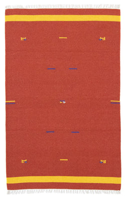 Tappeto Kelim - Tendenza - 180 x 120 cm - rosso