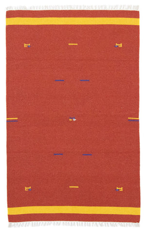 Tappeto Kelim - Tendenza - 180 x 120 cm - rosso