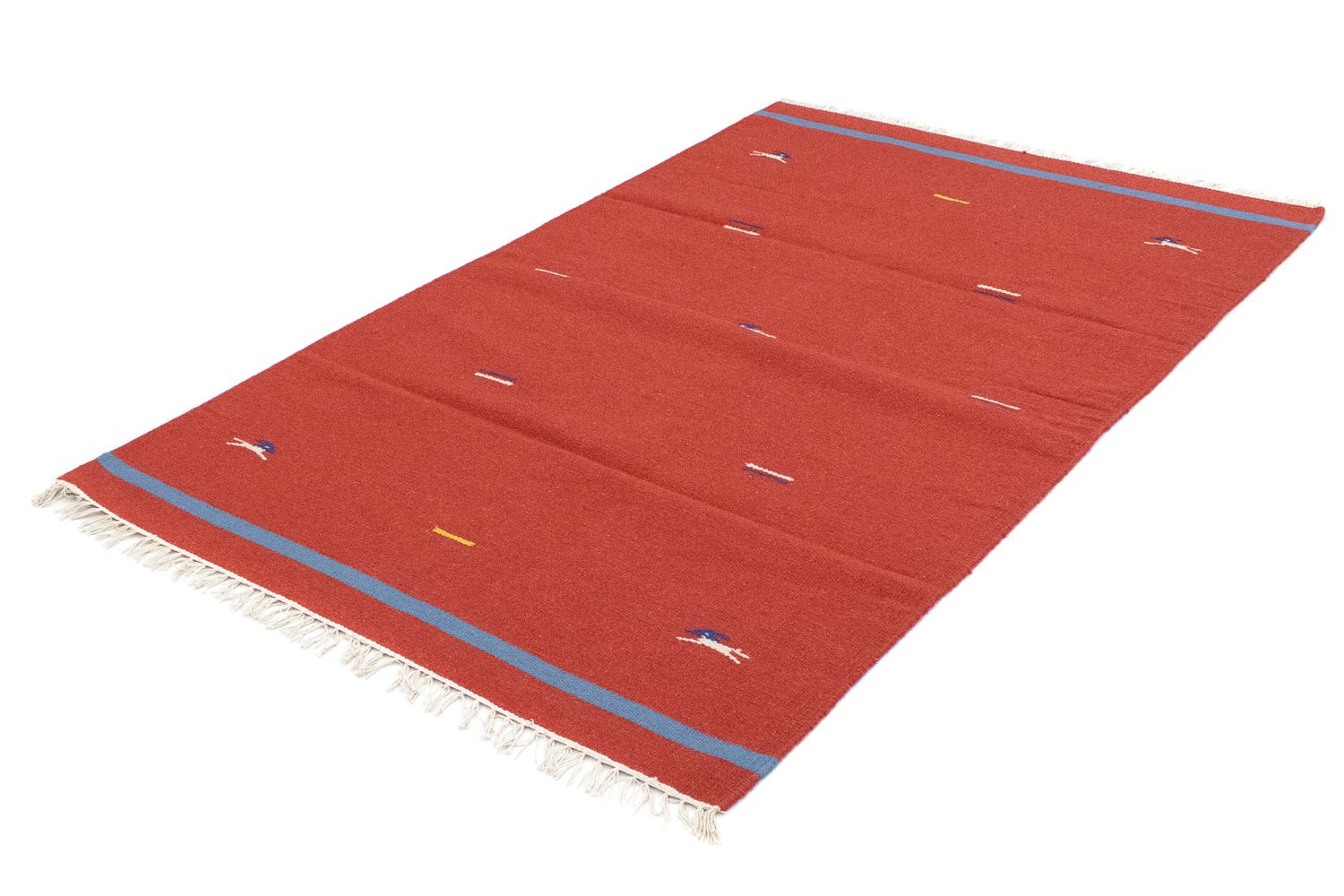 Tappeto Kelim - Tendenza - 180 x 120 cm - rosso
