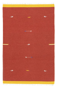 Tappeto Kelim - Tendenza - 180 x 120 cm - rosso
