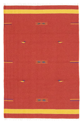 Tappeto Kelim - Tendenza - 180 x 120 cm - rosso