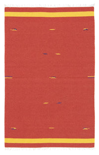Tappeto Kelim - Tendenza - 180 x 120 cm - rosso