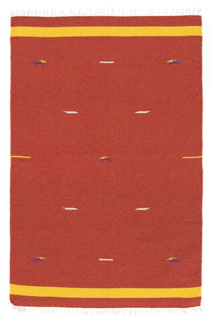 Tappeto Kelim - Tendenza - 180 x 120 cm - rosso