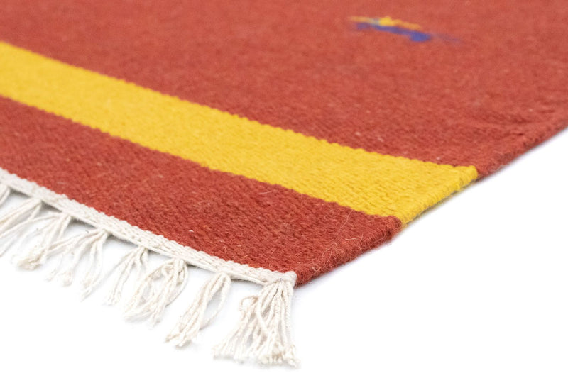 Tappeto Kelim - Tendenza - 180 x 120 cm - rosso