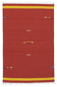Tappeto Kelim - Tendenza - 180 x 120 cm - rosso