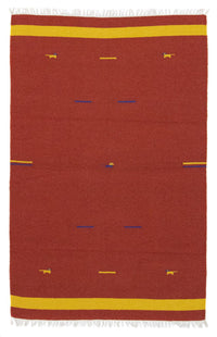 Tappeto Kelim - Tendenza - 180 x 120 cm - rosso