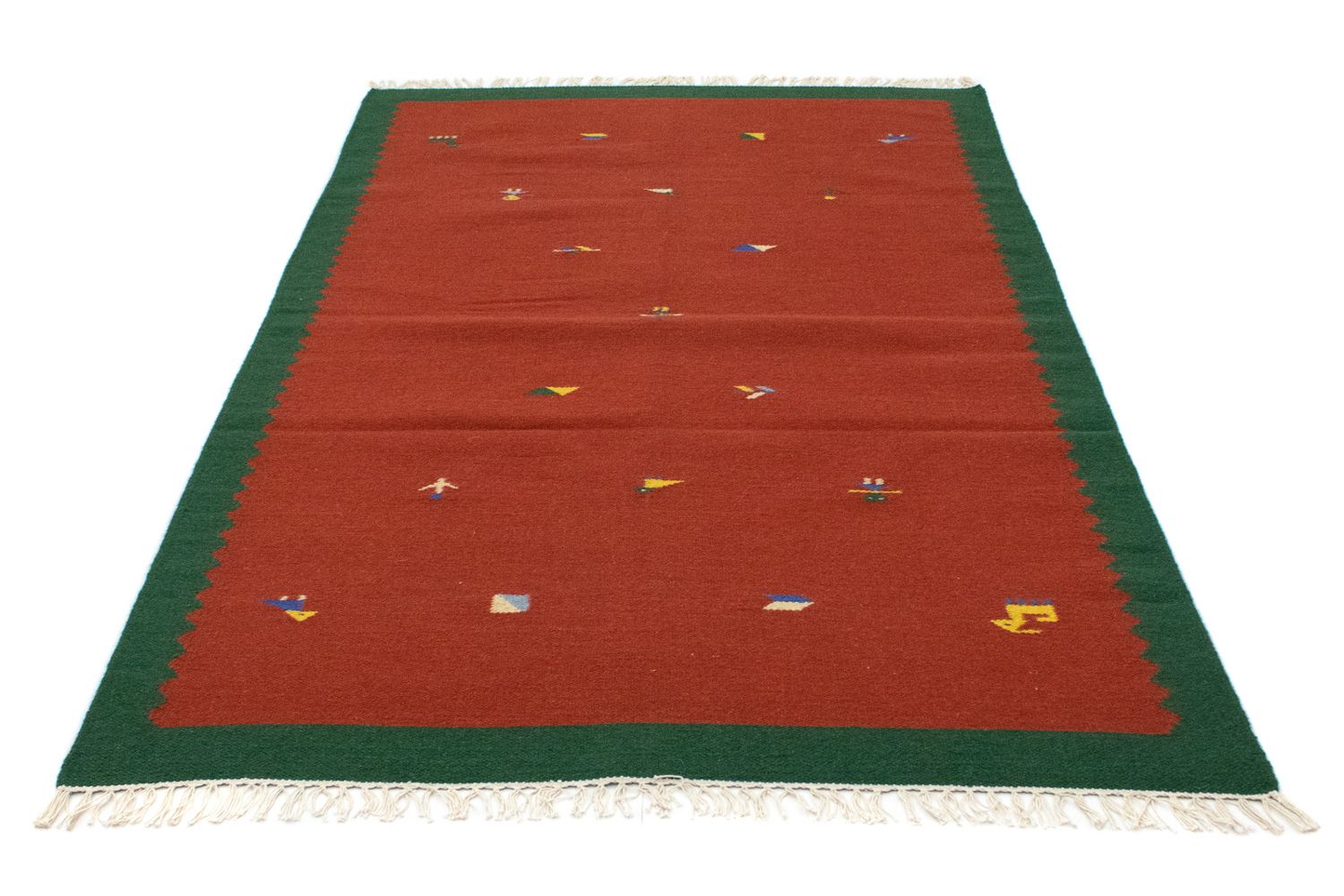 Tappeto Kelim - Tendenza - 180 x 120 cm - rosso