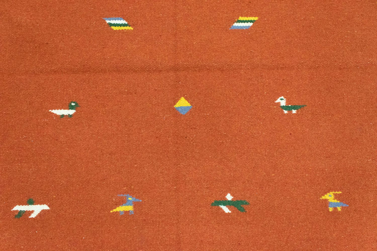 Tappeto Kelim - Tendenza - 180 x 120 cm - arancione