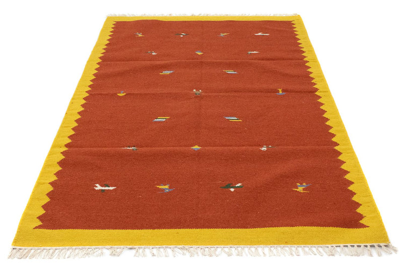 Tappeto Kelim - Tendenza - 180 x 120 cm - arancione