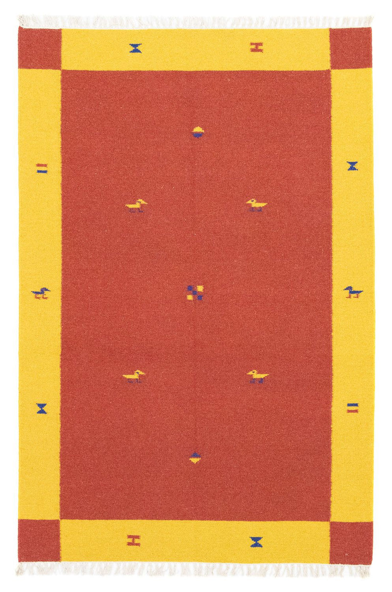 Tappeto Kelim - Tendenza - 180 x 120 cm - arancione