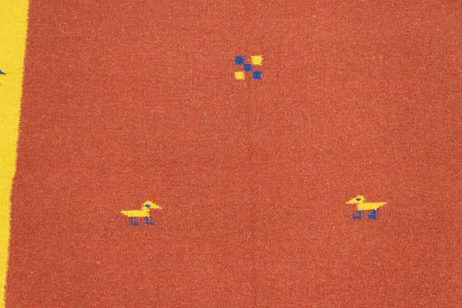 Tappeto Kelim - Tendenza - 180 x 120 cm - arancione