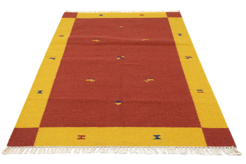 Tappeto Kelim - Tendenza - 180 x 120 cm - arancione