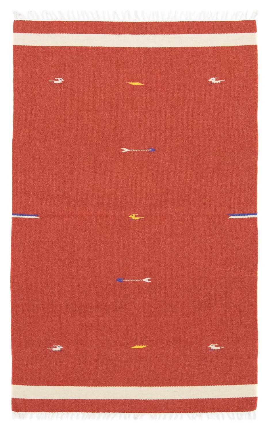 Tappeto Kelim - Tendenza - 180 x 120 cm - rosso