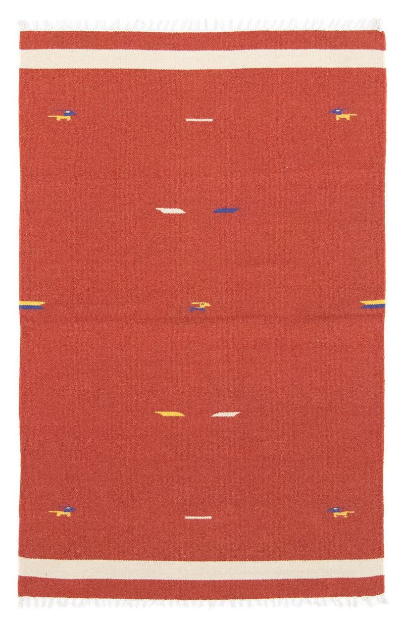 Tappeto Kelim - Tendenza - 180 x 120 cm - rosso