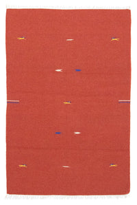 Tappeto Kelim - Tendenza - 180 x 120 cm - rosso