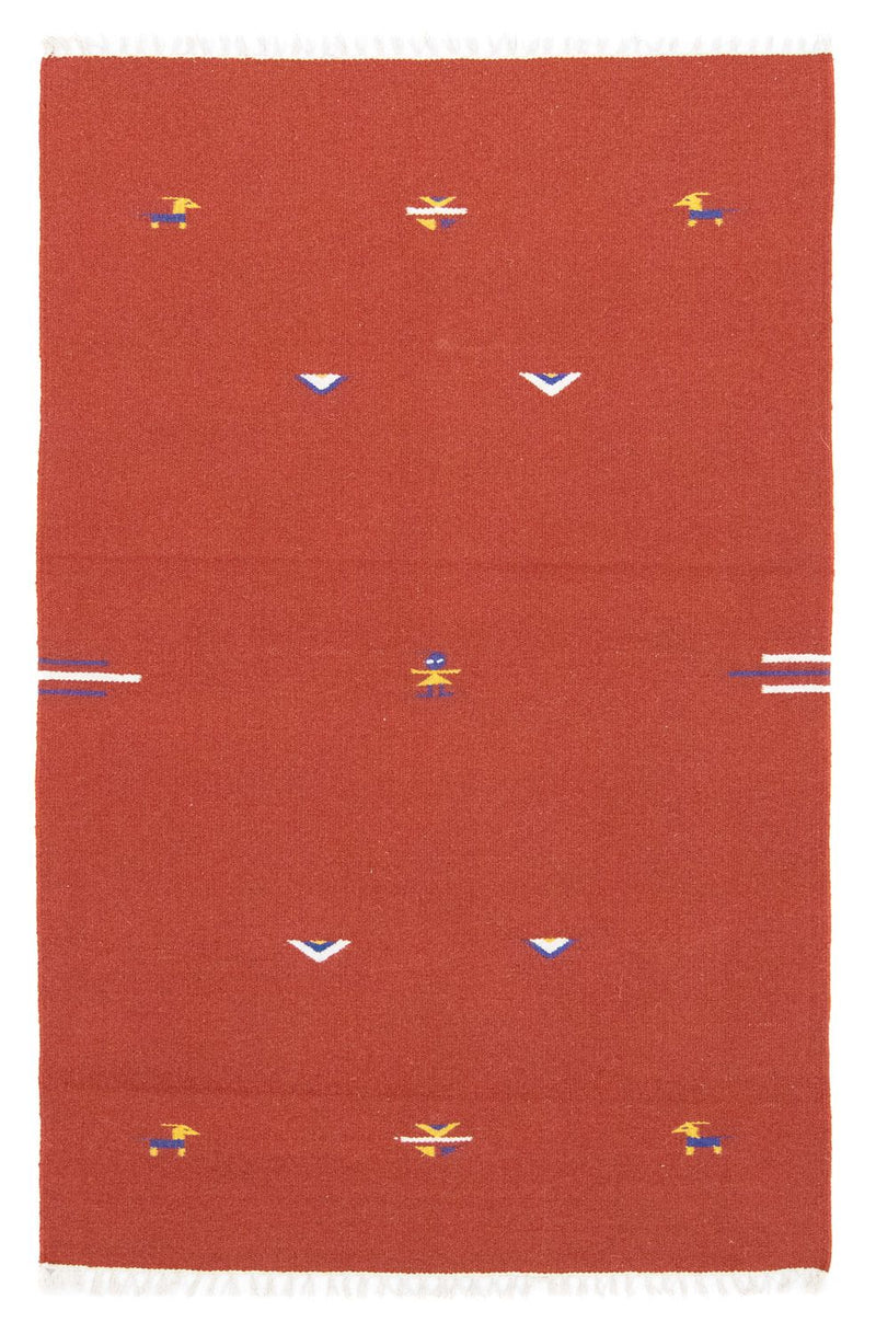 Tappeto Kelim - Tendenza - 180 x 120 cm - rosso