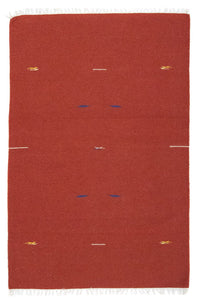 Tappeto Kelim - Tendenza - 180 x 120 cm - rosso