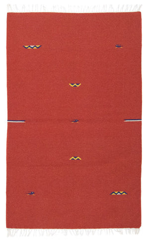 Tappeto Kelim - Tendenza - 180 x 120 cm - rosso
