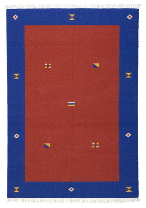 Tappeto Kelim - Tendenza - 180 x 120 cm - rosso