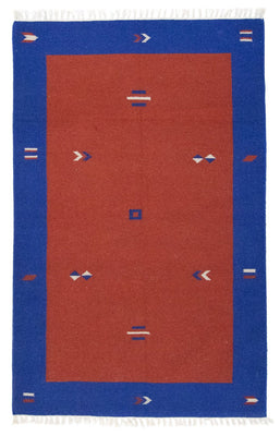 Tappeto Kelim - Tendenza - 180 x 120 cm - rosso