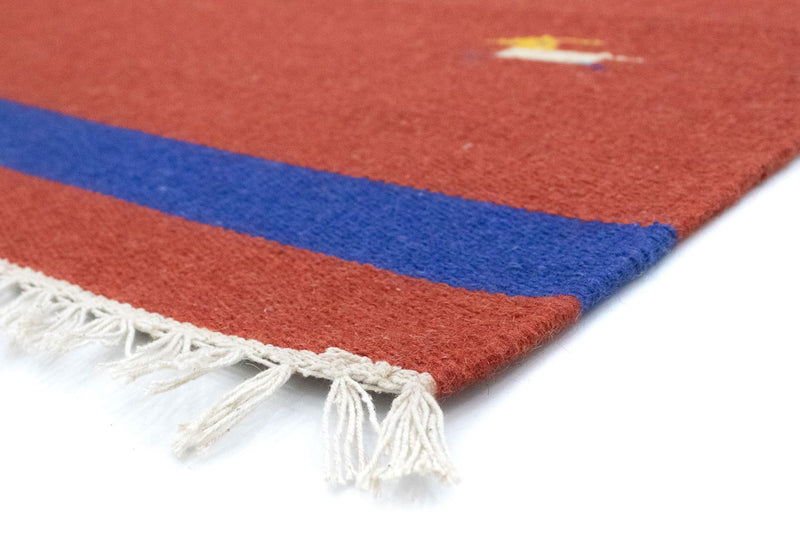 Tappeto Kelim - Tendenza - 180 x 120 cm - rosso