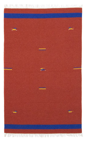 Tappeto Kelim - Tendenza - 180 x 120 cm - rosso