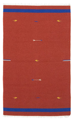Tappeto Kelim - Tendenza - 180 x 120 cm - rosso