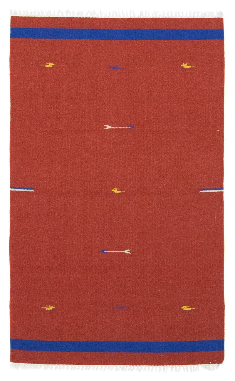 Tappeto Kelim - Tendenza - 180 x 120 cm - rosso