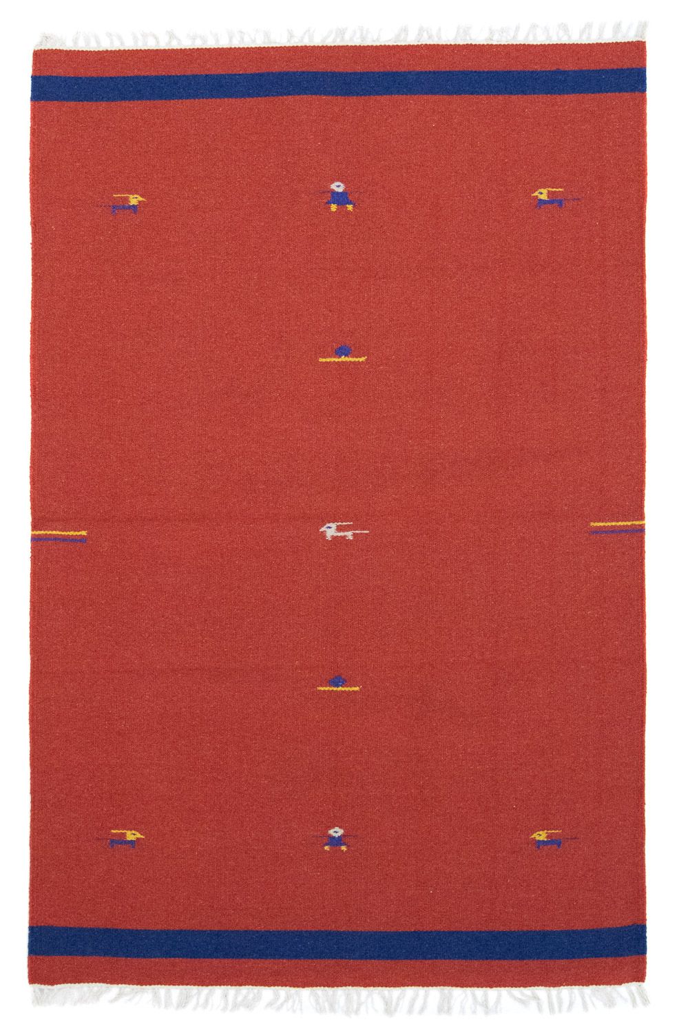 Tappeto Kelim - Tendenza - 180 x 120 cm - rosso