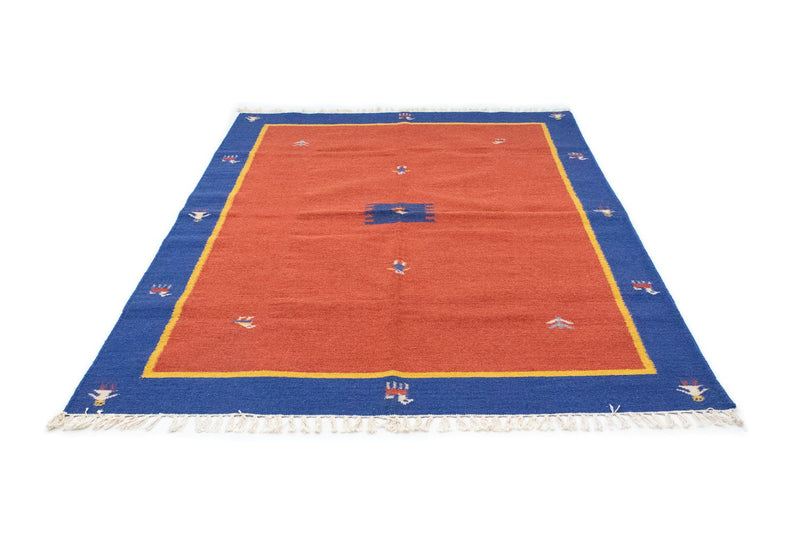 Tappeto Kelim - Tendenza - 200 x 140 cm - arancione