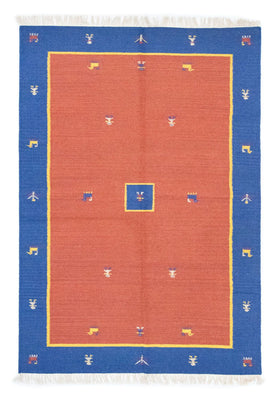 Tappeto Kelim - Tendenza - 200 x 140 cm - arancione