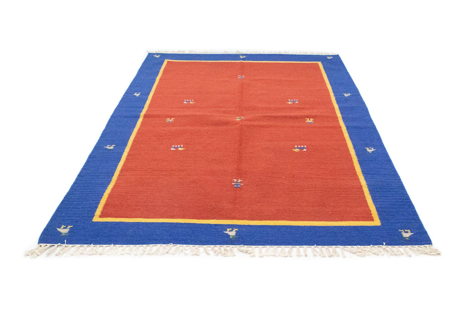 Tappeto Kelim - Tendenza - 200 x 140 cm - rosso