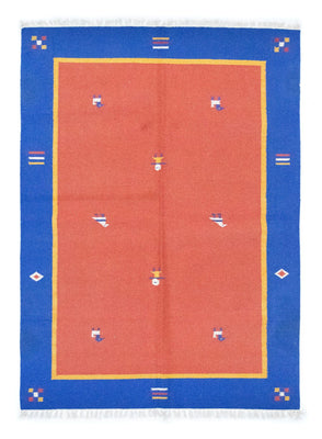 Tappeto Kelim - Tendenza - 200 x 140 cm - arancione