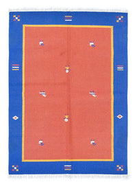 Tappeto Kelim - Tendenza - 200 x 140 cm - arancione