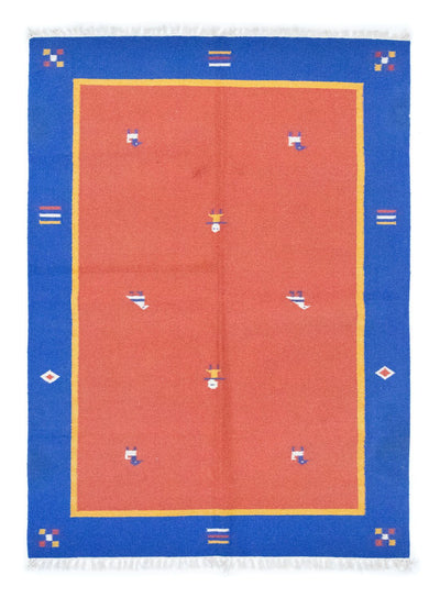 Kilim moderno Tappeto 140x200cm - Tappeto di lana