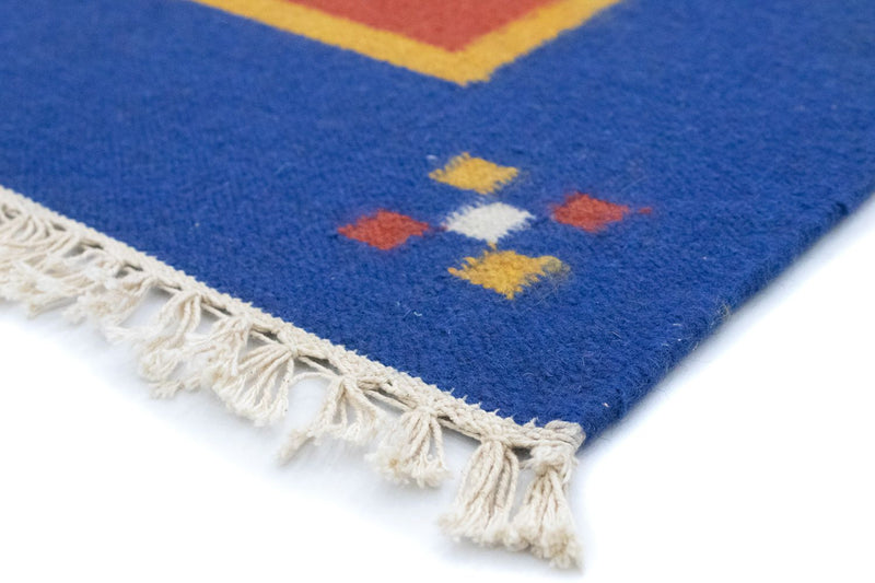 Tappeto Kelim - Tendenza - 200 x 140 cm - arancione