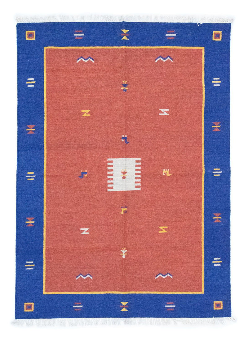 Tappeto Kelim - Tendenza - 200 x 140 cm - rosso