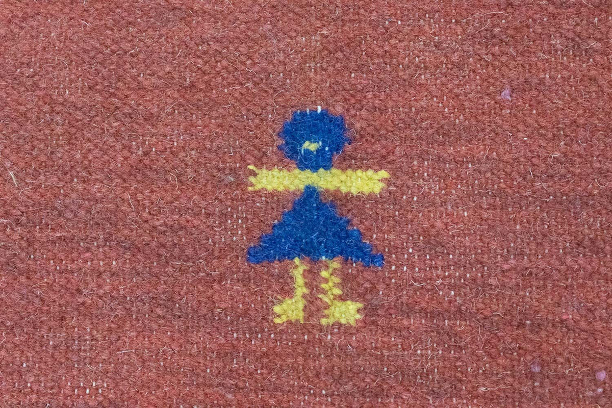 Tappeto Kelim - Tendenza - 200 x 140 cm - rosso