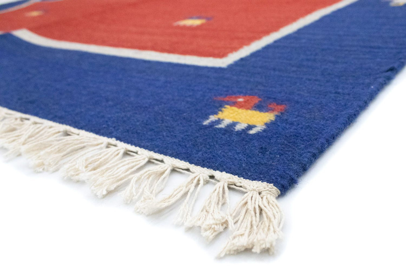 Kilim moderno Tappeto 200x140cm - Tappeto di lana
