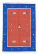 Kilim moderno Tappeto 200x140cm - Tappeto di lana