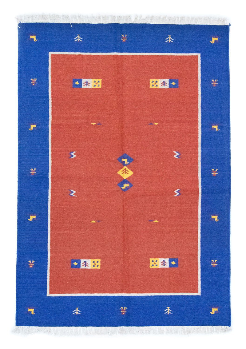 Tappeto Kelim - Tendenza - 200 x 140 cm - rosso