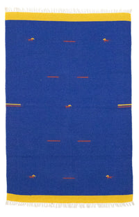 Tappeto Kelim - Tendenza - 180 x 120 cm - blu