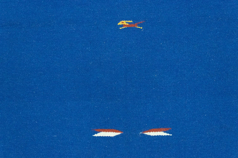 Tappeto Kelim - Tendenza - 180 x 120 cm - blu