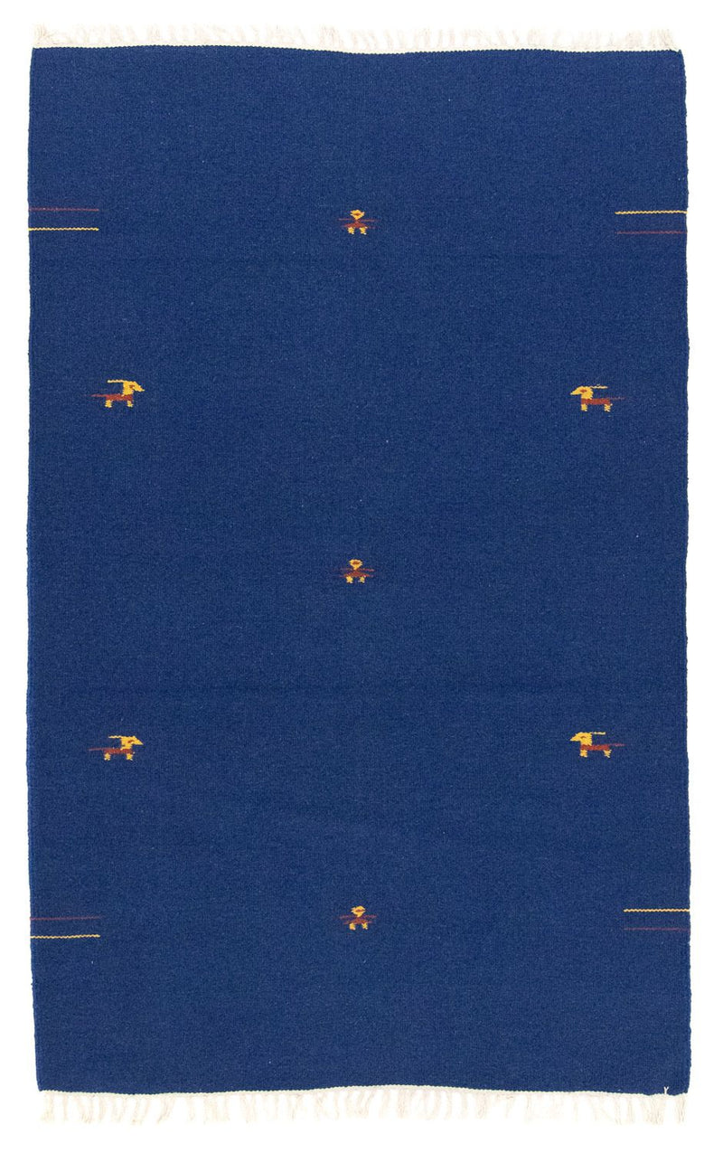 Tappeto Kelim - Tendenza - 180 x 120 cm - blu