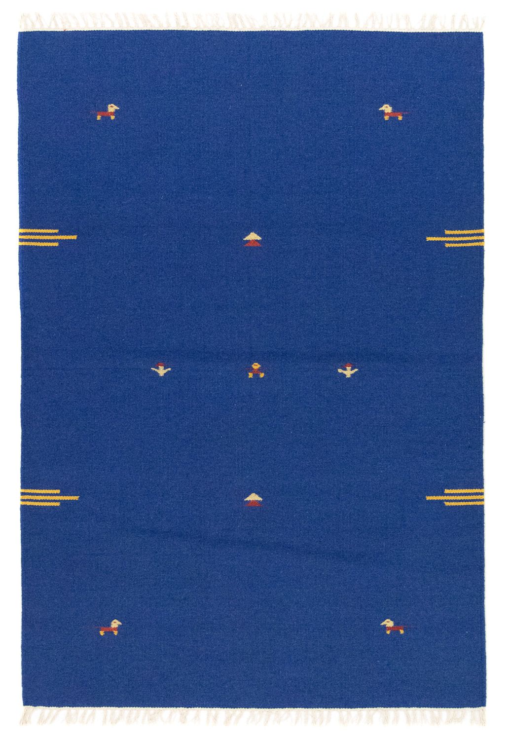 Tappeto Kelim - Tendenza - 180 x 120 cm - blu