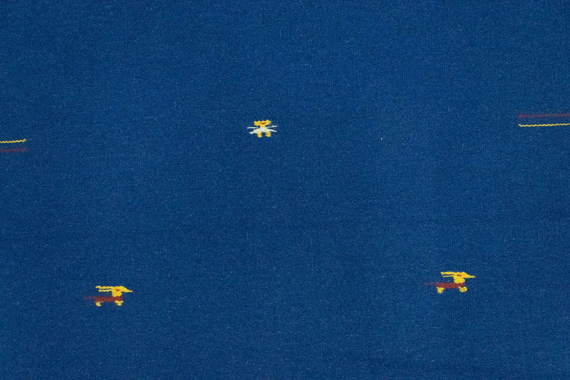 Tappeto Kelim - Tendenza - 180 x 120 cm - blu