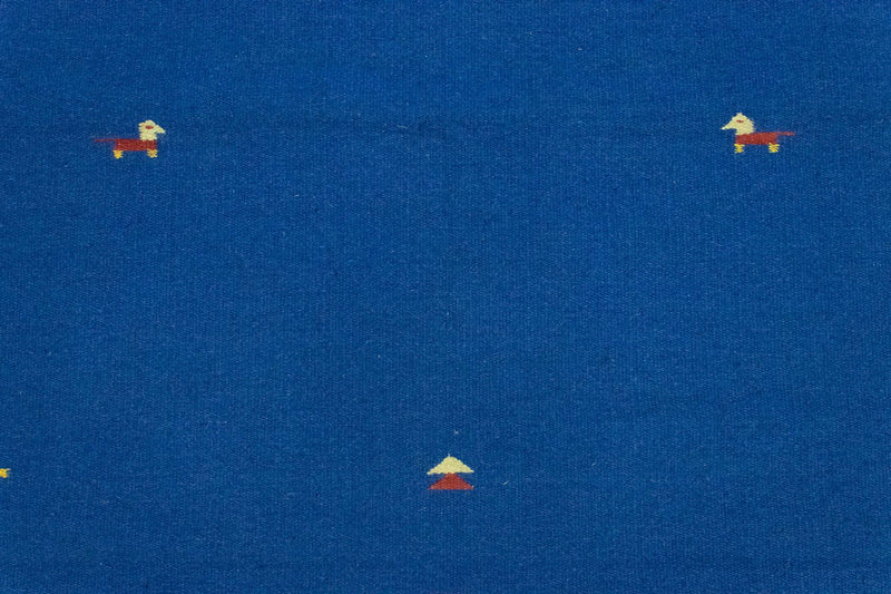 Tappeto Kelim - Tendenza - 180 x 120 cm - blu