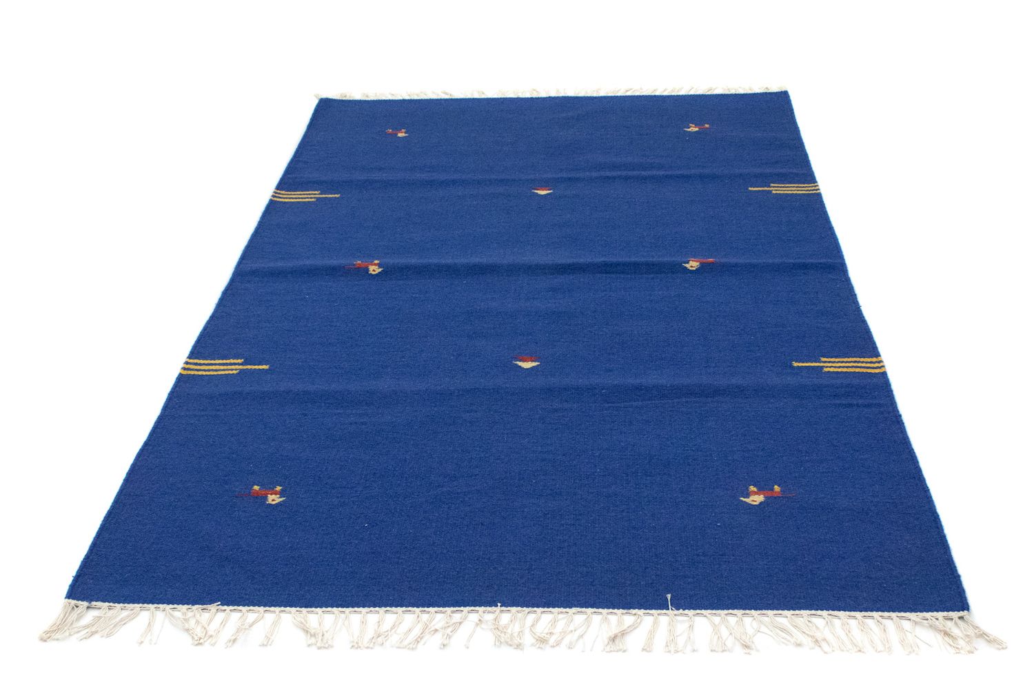 Tappeto Kelim - Tendenza - 180 x 120 cm - blu